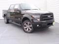 Tuxedo Black Metallic 2014 Ford F350 Super Duty Lariat Crew Cab 4x4 Dually