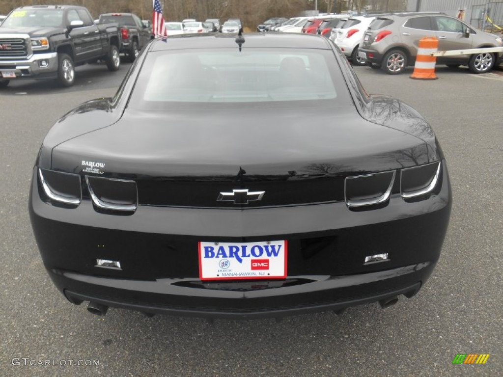 2011 Camaro LT Coupe - Black / Black photo #3