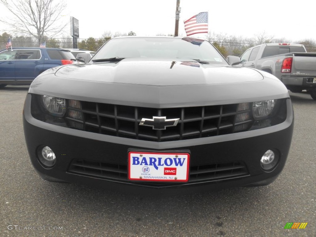 2011 Camaro LT Coupe - Black / Black photo #7