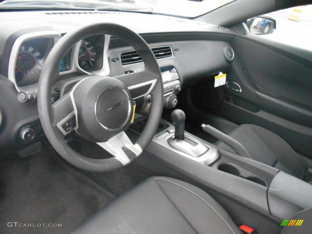 2011 Camaro LT Coupe - Black / Black photo #10