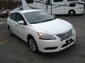 Aspen White - Sentra SV Photo No. 6