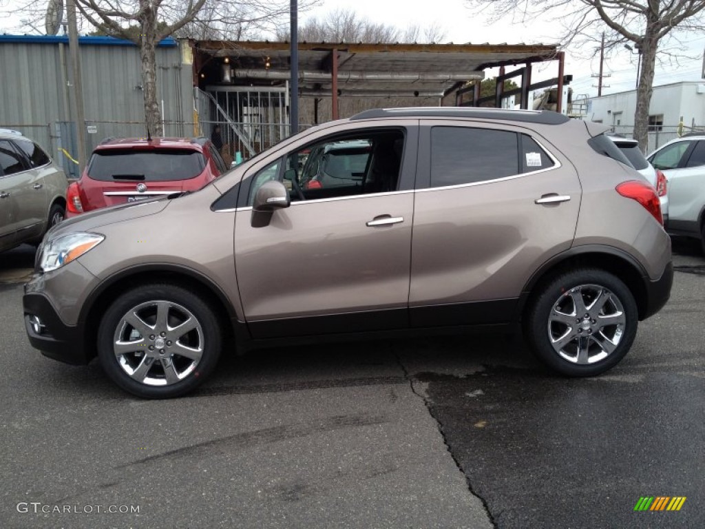 Cocoa Silver Metallic 2014 Buick Encore Convenience Exterior Photo #91960763
