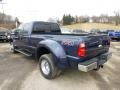 2014 Blue Jeans Metallic Ford F350 Super Duty XLT Crew Cab 4x4 Dually  photo #6