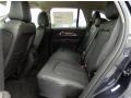 2014 Lincoln MKX Charcoal Black Interior Rear Seat Photo