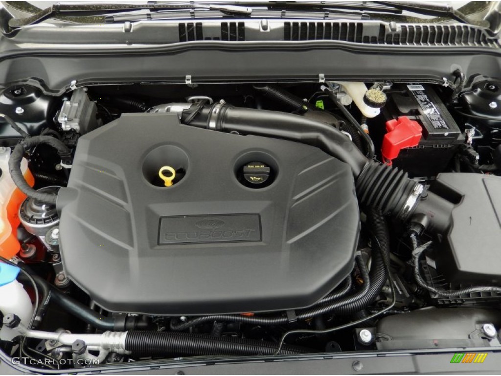 2014 Ford Fusion SE EcoBoost Engine Photos