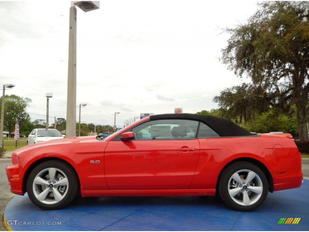 Race Red 2014 Ford Mustang GT Convertible Exterior Photo #91962329