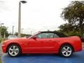 Race Red 2014 Ford Mustang GT Convertible Exterior