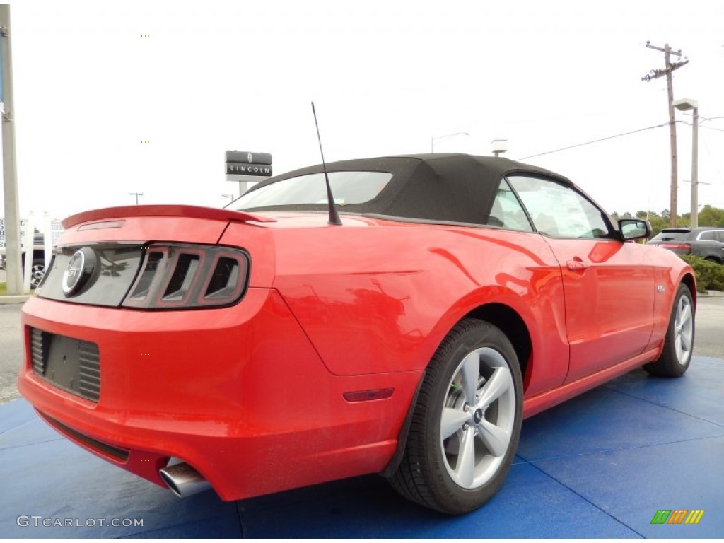 Race Red 2014 Ford Mustang GT Convertible Exterior Photo #91962352