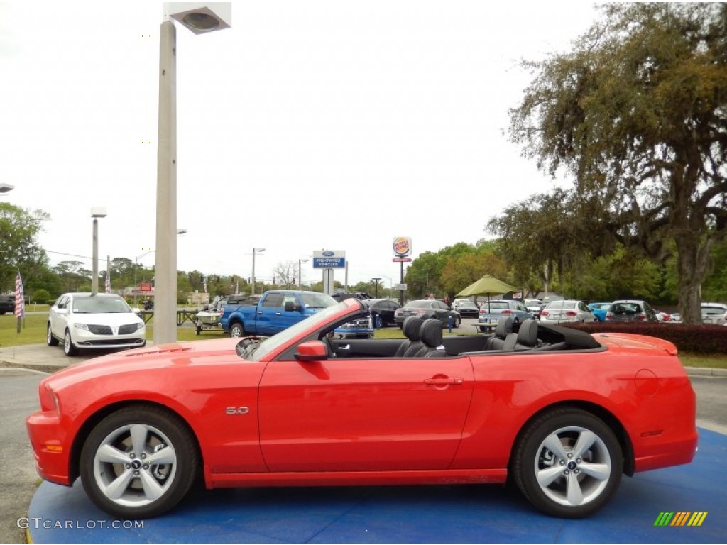 Race Red 2014 Ford Mustang GT Convertible Exterior Photo #91962374