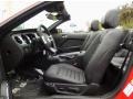 Charcoal Black 2014 Ford Mustang GT Convertible Interior Color