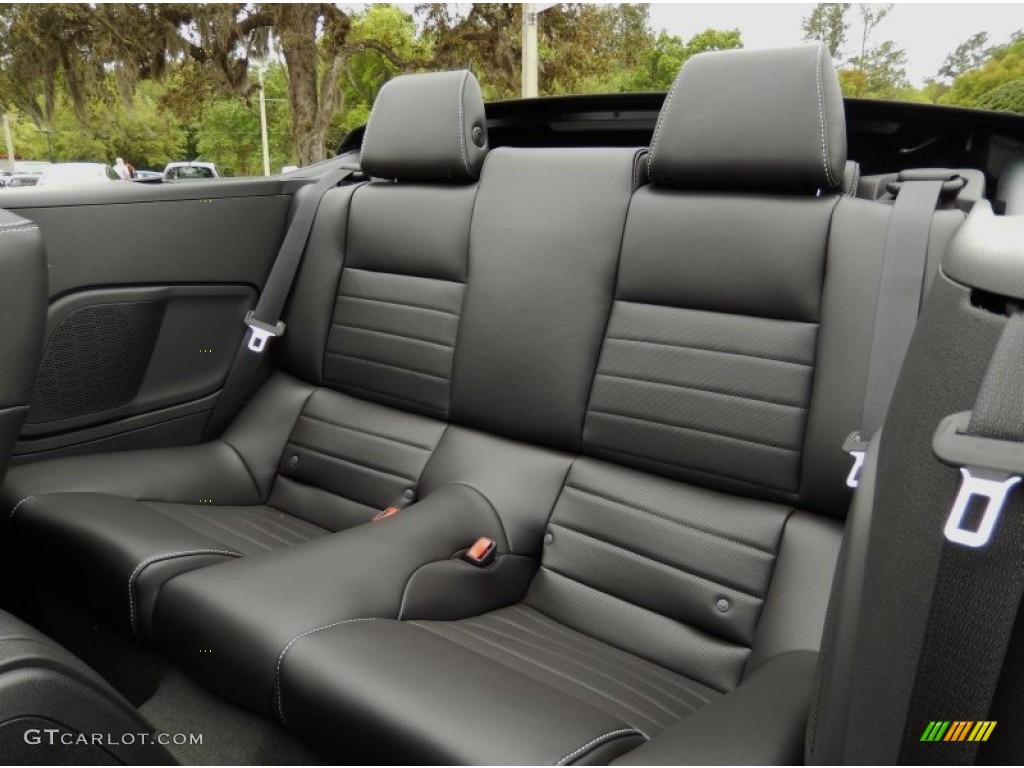 2014 Ford Mustang GT Convertible Rear Seat Photos