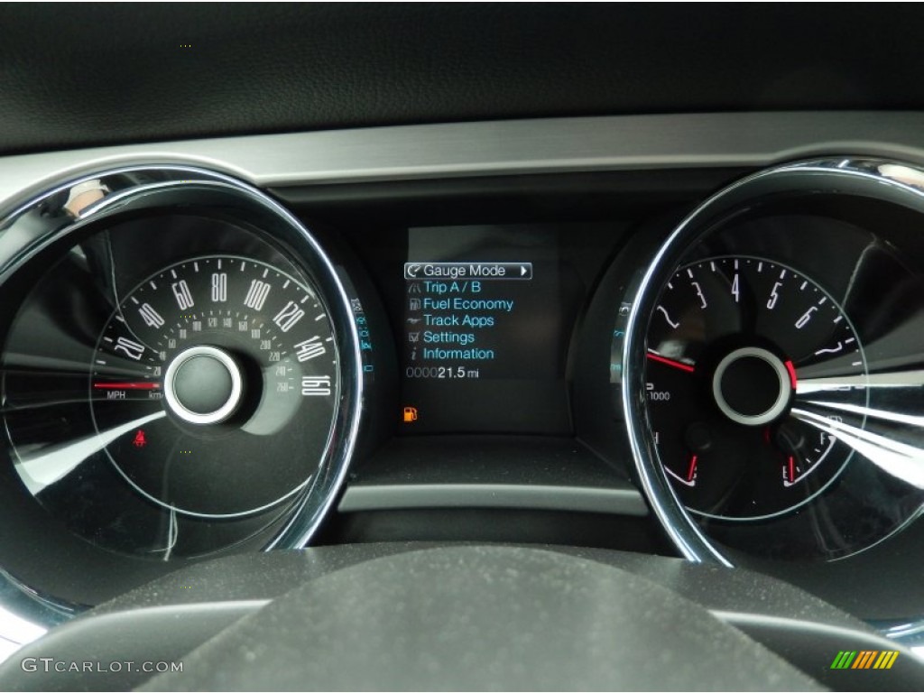 2014 Ford Mustang GT Convertible Gauges Photo #91962463