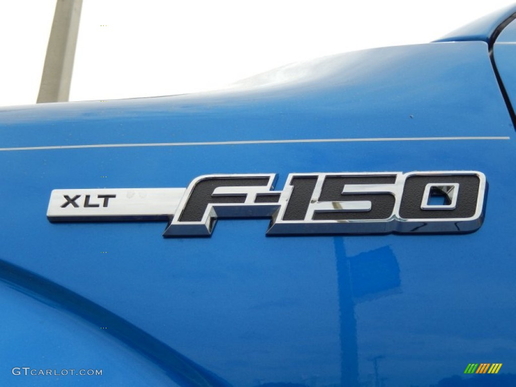 2014 F150 XLT SuperCrew - Blue Flame / Pale Adobe photo #5