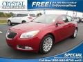 Crystal Red Tintcoat 2012 Buick Regal 