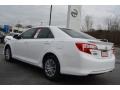 2014 Super White Toyota Camry LE  photo #24