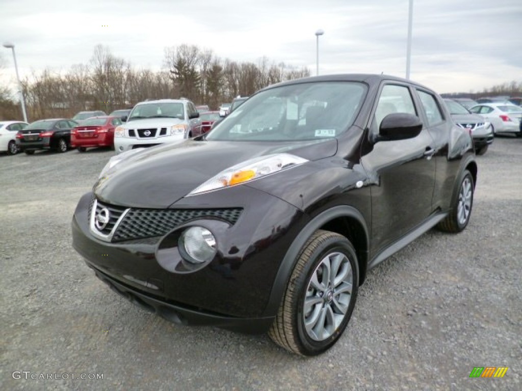 2014 Juke S AWD - Bordeaux Black / Black photo #3