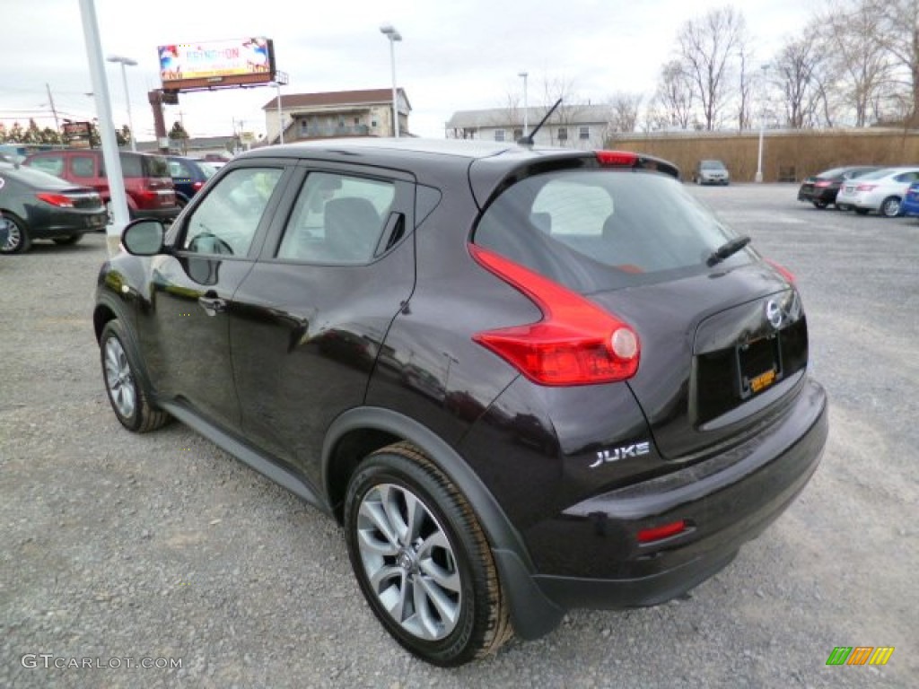 2014 Juke S AWD - Bordeaux Black / Black photo #5