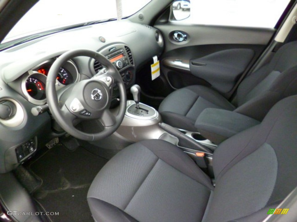 2014 Juke S AWD - Bordeaux Black / Black photo #16