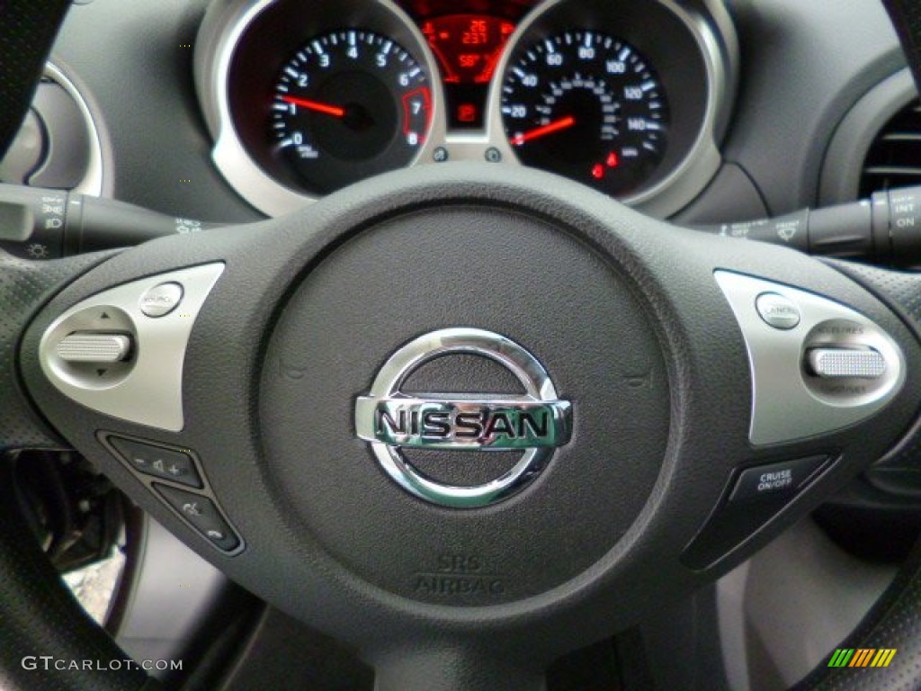 2014 Juke S AWD - Bordeaux Black / Black photo #18