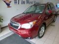 2014 Venetian Red Pearl Subaru Forester 2.5i Touring  photo #7