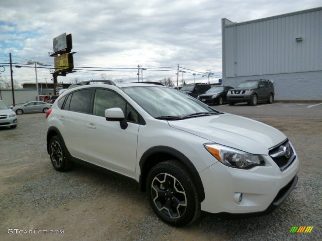 2014 XV Crosstrek 2.0i Limited - Satin White Pearl / Ivory photo #1