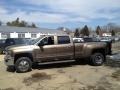 2015 Brownstone Metallic Chevrolet Silverado 3500HD LTZ Crew Cab Dual Rear Wheel 4x4  photo #3