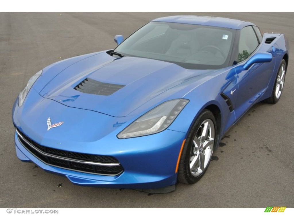 Laguna Blue Tintcoat 2014 Chevrolet Corvette Stingray Coupe Exterior Photo #91974947