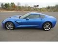 2014 Laguna Blue Tintcoat Chevrolet Corvette Stingray Coupe  photo #3