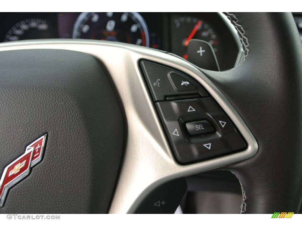 2014 Corvette Stingray Coupe - Laguna Blue Tintcoat / Gray photo #18