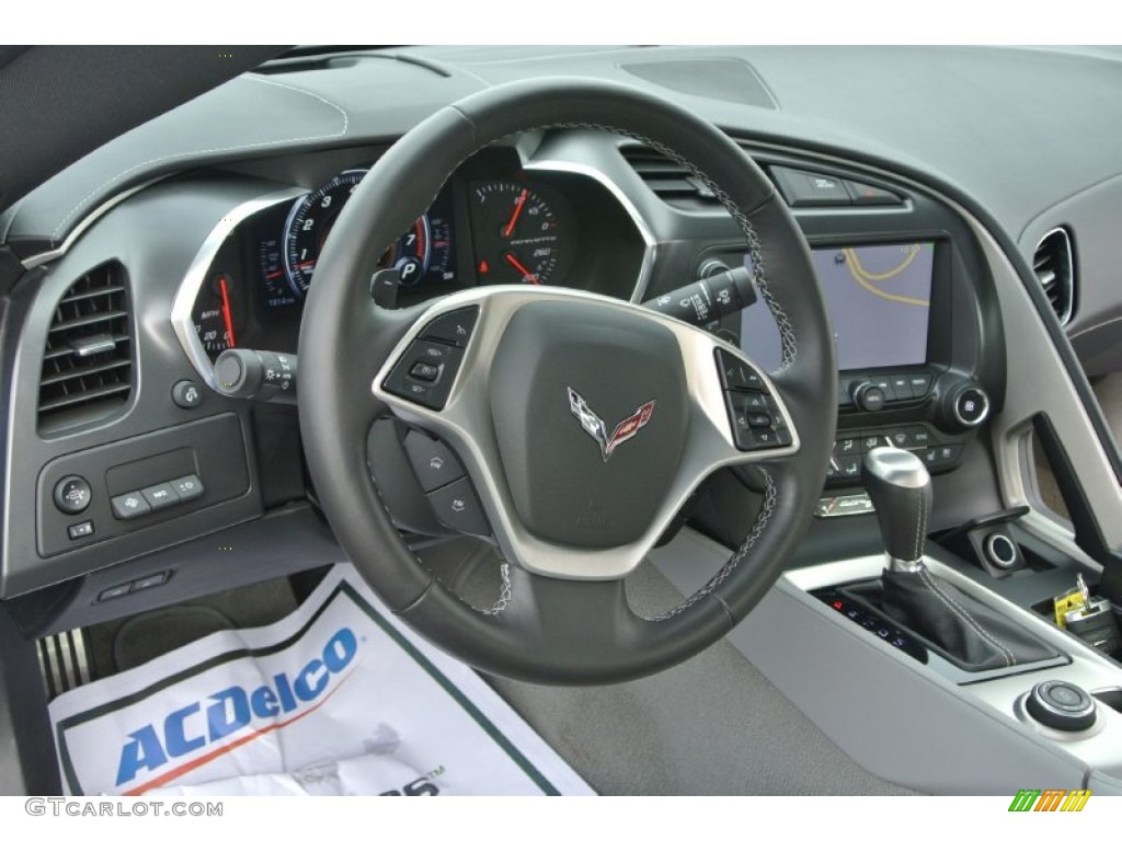 2014 Chevrolet Corvette Stingray Coupe Gray Dashboard Photo #91975161