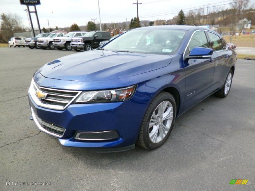 2014 Impala LT - Blue Topaz Metallic / Jet Black/Dark Titanium photo #3