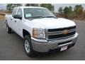 Summit White 2014 Chevrolet Silverado 3500HD WT Crew Cab 4x4