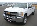 Summit White - Silverado 3500HD WT Crew Cab 4x4 Photo No. 2
