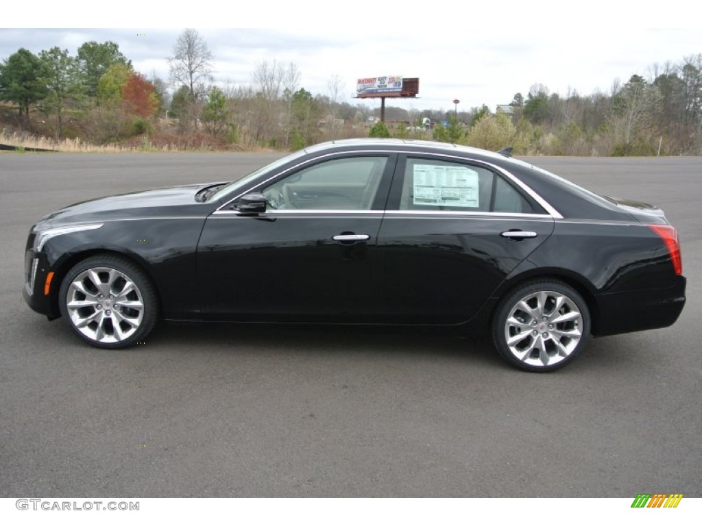 Black Raven 2014 Cadillac CTS Premium Sedan AWD Exterior Photo #91976336