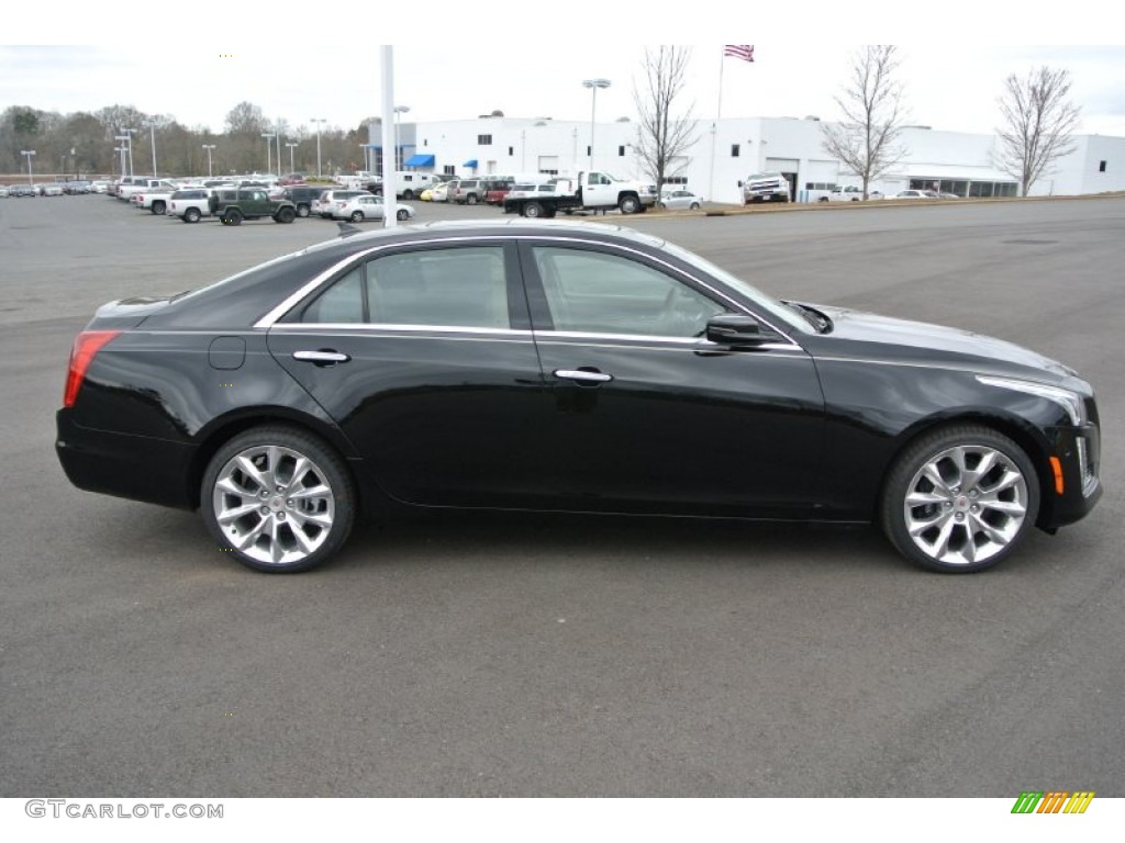 Black Raven 2014 Cadillac CTS Premium Sedan AWD Exterior Photo #91976366