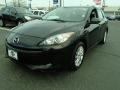 Black Mica 2013 Mazda MAZDA3 i Grand Touring 5 Door