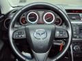 Black 2012 Mazda MAZDA6 i Grand Touring Sedan Steering Wheel