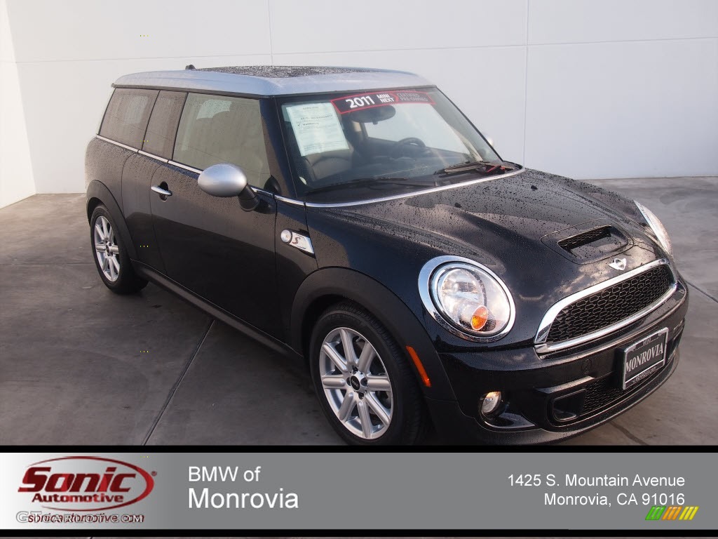 Midnight Black Metallic Mini Cooper