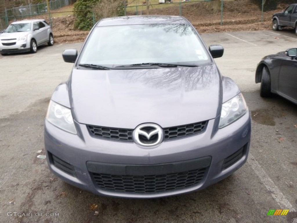 2007 CX-7 Sport - Galaxy Gray Mica / Black photo #2
