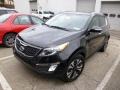 2012 Black Cherry Kia Sportage SX AWD  photo #3