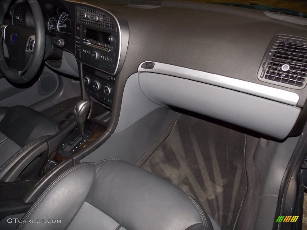 2007 9-3 2.0T Convertible - Smoke Beige Metallic / Black/Gray photo #10