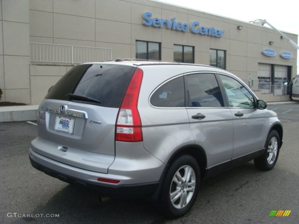 2011 CR-V EX 4WD - Alabaster Silver Metallic / Gray photo #4