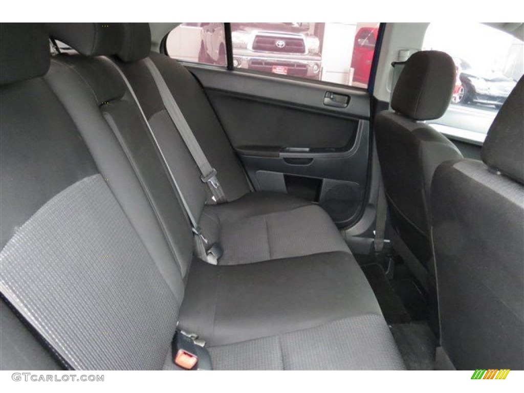 2010 Lancer ES - Octane Blue Metallic / Black photo #14