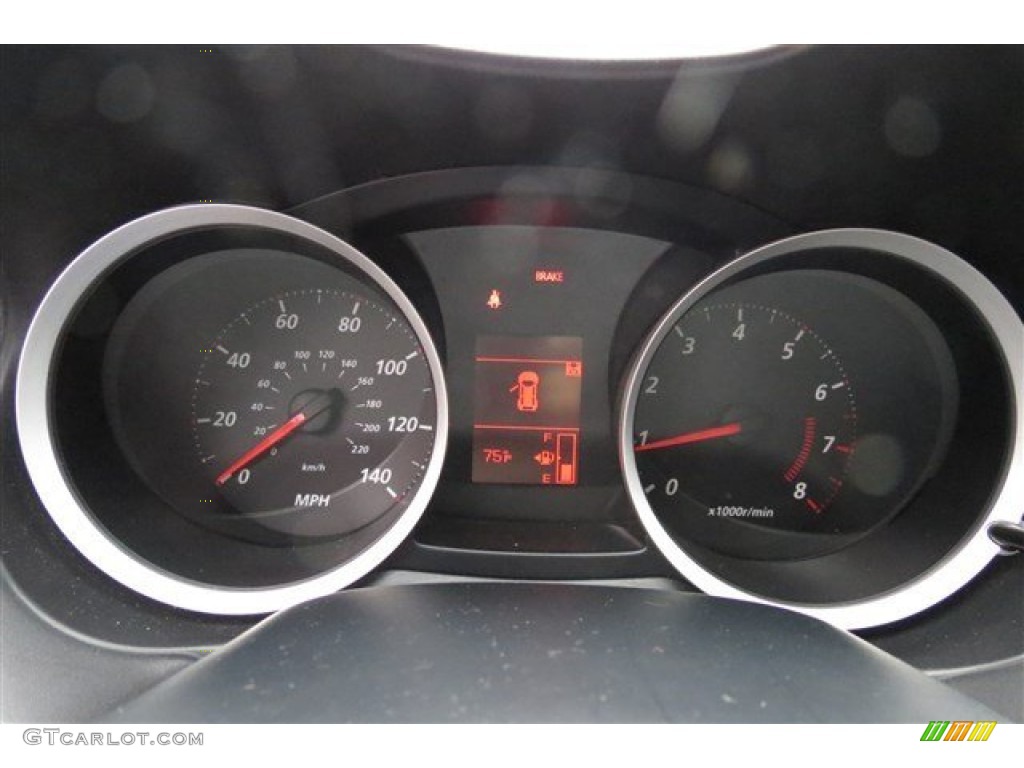2010 Lancer ES - Octane Blue Metallic / Black photo #17