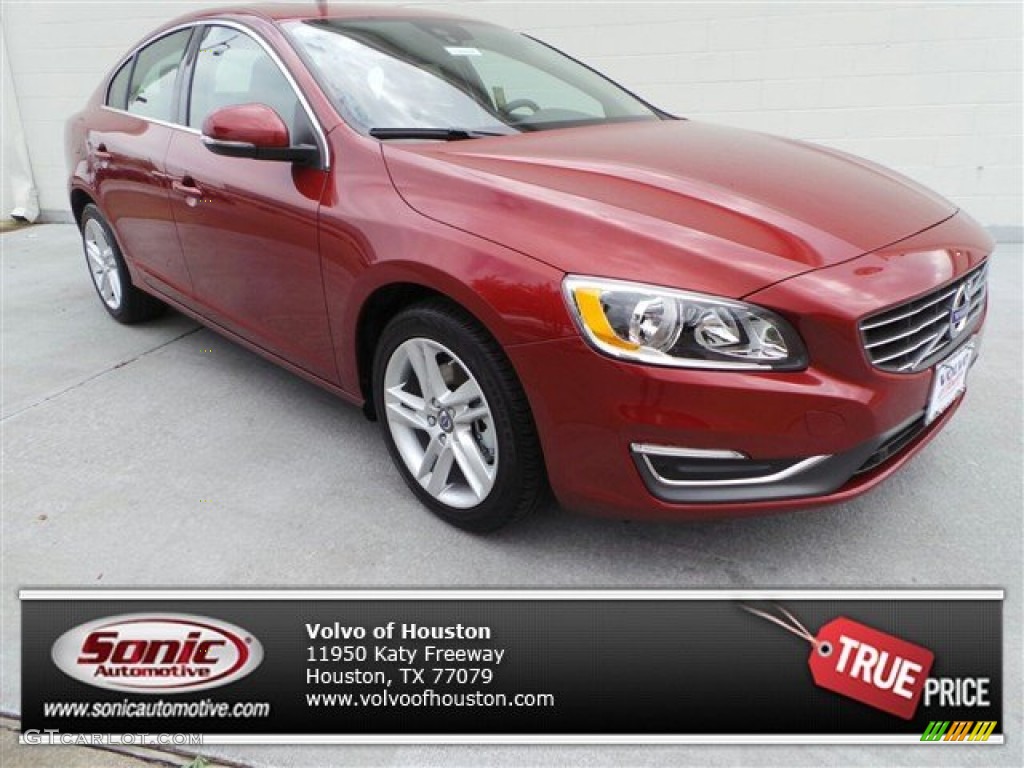 Flamenco Red Metallic Volvo S60