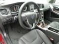 Off-Black 2015 Volvo S60 T5 Drive-E Interior Color