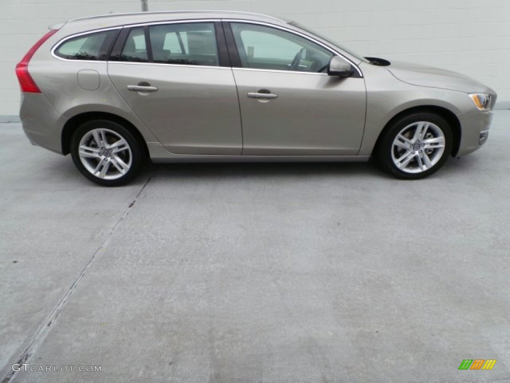 Seashell Metallic 2015 Volvo V60 T5 Drive-E Exterior Photo #91988793