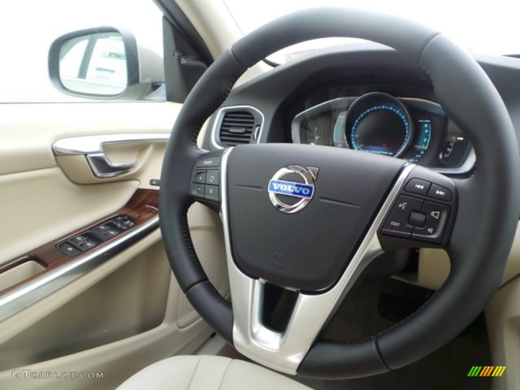 2015 V60 T5 Drive-E - Seashell Metallic / Soft Beige photo #28