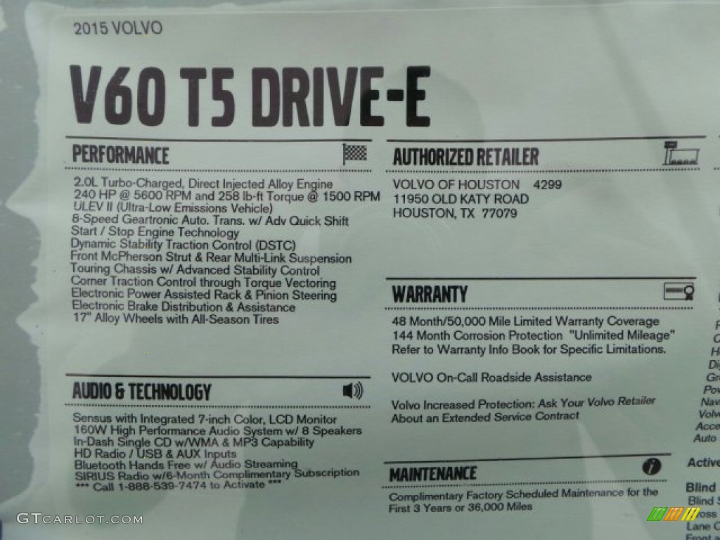 2015 V60 T5 Drive-E - Seashell Metallic / Soft Beige photo #34