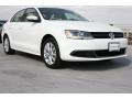 Pure White - Jetta SE Sedan Photo No. 1